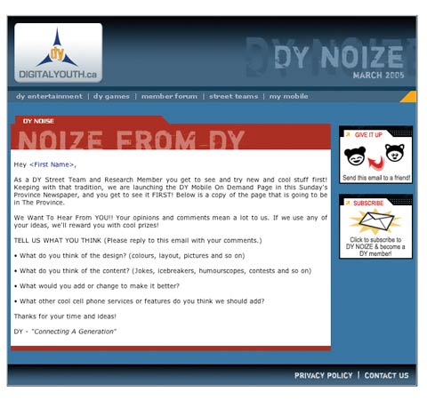 digital youth screenshot